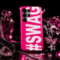 Hot Pink #SWAG Samsung Case.