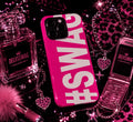 Hot Pink #SWAG iPhone Case.