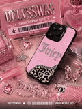 Juicy Pink Leopard iPhone Case.