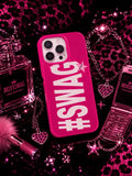 Hot Pink #SWAG ☆ Pink Star iPhone Case.